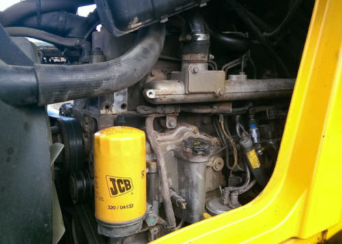 Двигатель экскаватора-погрузчика «JCB 3CX»