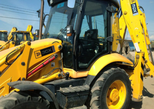 Кабина экскаватора «JCB 3CX»